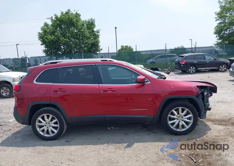2015 Jeep Cherokee Limited из США, поврежденный, VIN 1C4PJMDS0FW790064